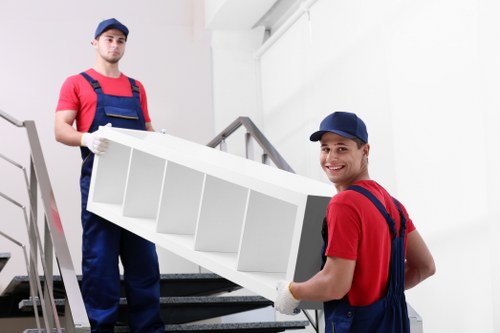 Organized storage space supporting home and business needs