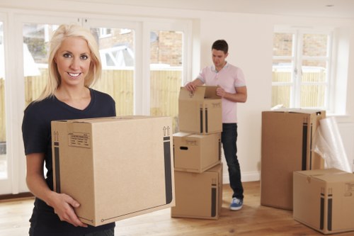 Household clearance and storage example in a typical local property