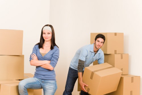 Settling into a new flat after removals in Grangepark